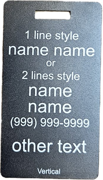 Custom Luggage/Bag Tag