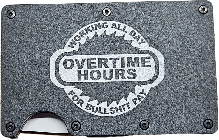 Overtime Hours for BS Pay Minimalist Wallet