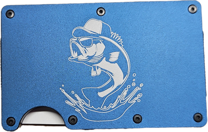 Trucker Fish Minimalist Wallet