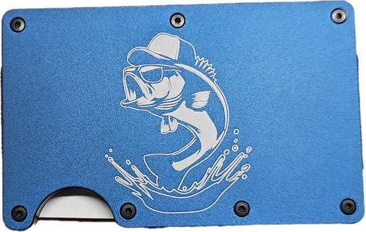 Trucker Fish Minimalist Wallet