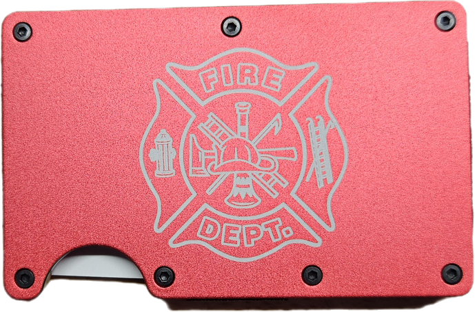 Fire Department Minimalist Wallet