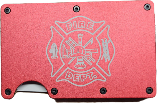 Fire Department Minimalist Wallet